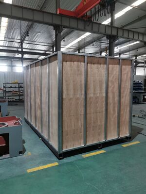 45KWの電力と400kgの負荷容量を持つ鋼ボールフラッシングマシン