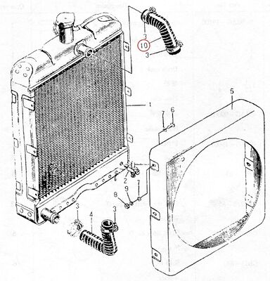 495AGディーゼルエンジン スペアパーツ - ホースアウトレット 495AG-00001 中国製