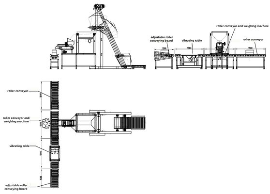 Automatic Carton Packing Machine for Fasteners with 10bag/min Capacity and Easy Operation