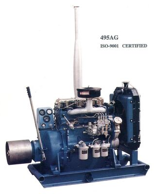 Diesel Engine 95AG Type - 395AG & 495AG