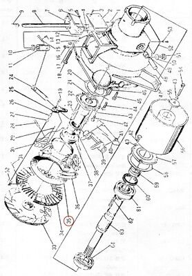 495AG ディーゼルエンジンのスペアパーツ バターフライ 495AG-15101 1kg 中国製